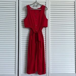 Zara Girls Tie-front Cutout Dress